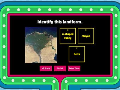 Identifying Landforms