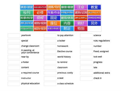 美洲華語第六冊第一課