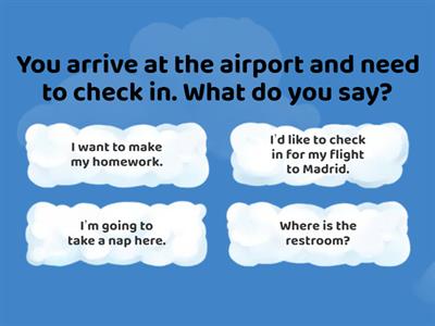 ✈️ Travel English Quiz – Level B1–B2