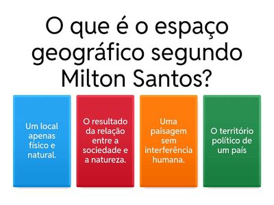 milton santos
