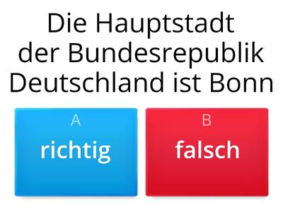 Deutschlandquiz Einstieg Orientierungskurs