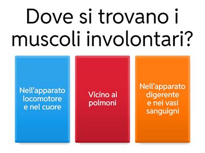 I muscoli involontari