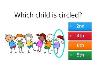  Ordinal Numbers Quiz