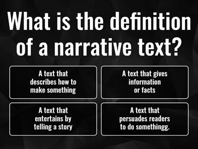 Quize Preview Narrative Text