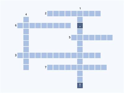 Кросворд. Мультфільми