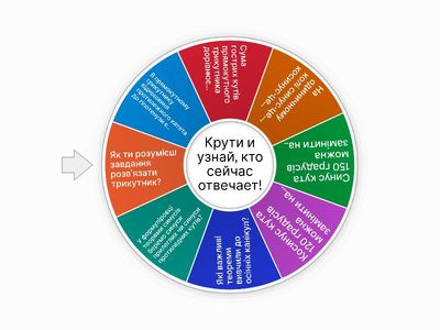   Колесо фортуни Геометрія 9 клас Розв'язування трикутників