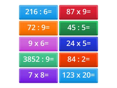 Perkalian dan Pembagian