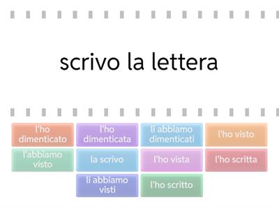 Direct object pronouns