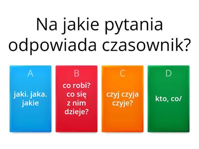 Ćwiczenia z czasownikami 