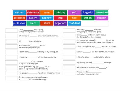 Outcomes pre Unit 6