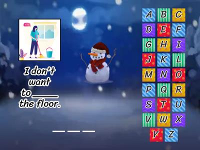 I Don't Want To - Short ESL story for elementary students