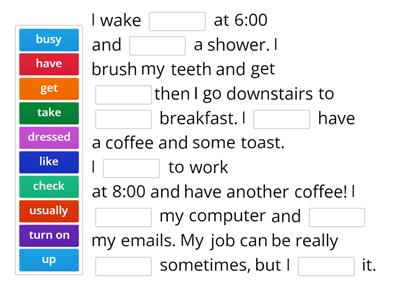 Daily routines