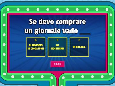 A2 - Lessico - Negozi