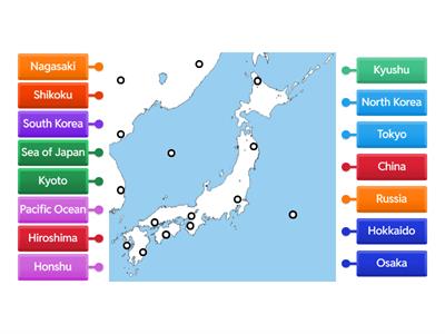 Japan Map 