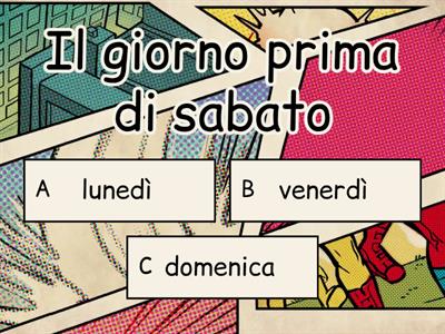 Il calendario quiz 