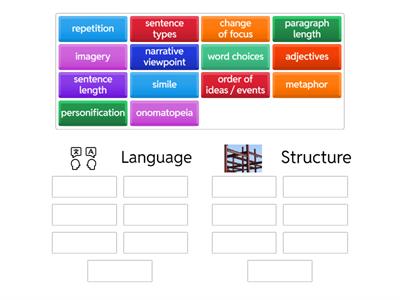 Language and structure
