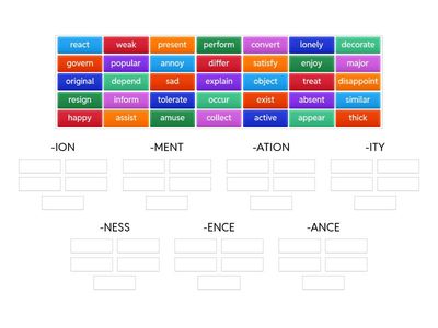 RFF - 3.4 - Word formation (nouns)