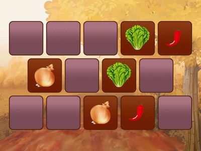 蔬菜配對-7個
