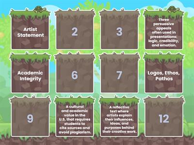 Test Taking Skills: Matching Practice