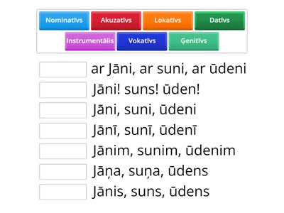 2. deklinācija ar izņēmumiem