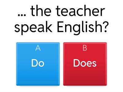Do/Does ✏️