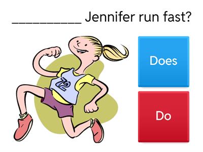 Questions: Do or Does?