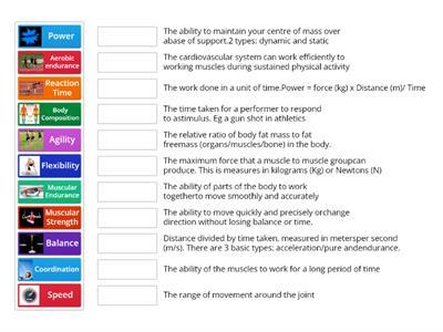 Components of Fitness 