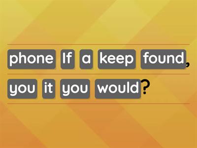 B1 10A Second conditional