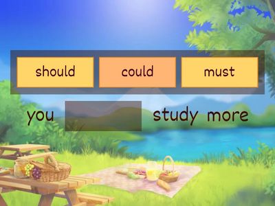 "Modal Challenge: Practicing Should, Could, and Must!"