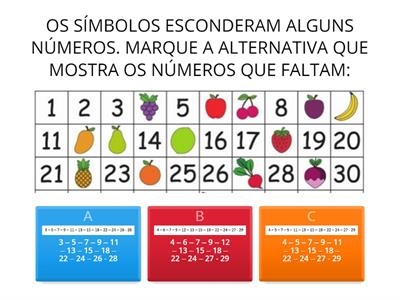 QUIZ DE MATEMÁTICA - 2º ANO