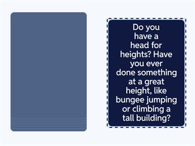 Phrasal verbs speaking A2+