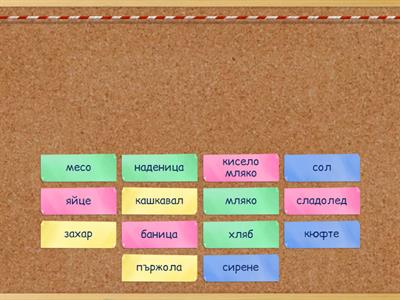 A0 - Food Revision 16/03 