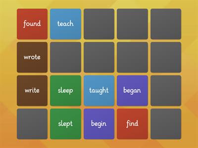 Irregular Verbs in Past 2