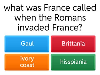 roman quiz