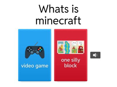 Minecraft qiuz (Correct answers enabled)