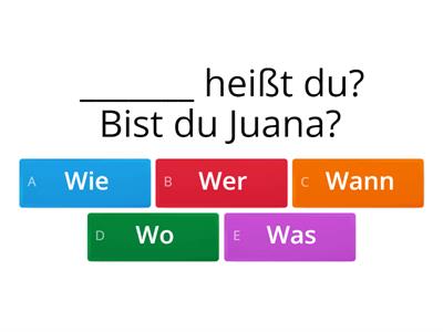 W- Fragen