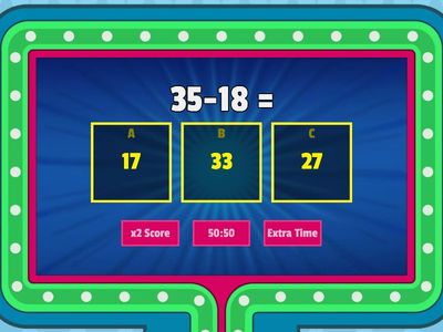 01 - Subtraction to 100 with regrouping