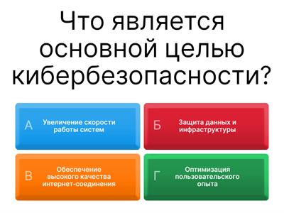 Кибербезопасность 