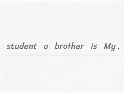 Anderson Family - Sentence structure