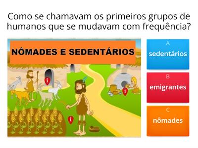  POVOS NÔMADES E SEDENTÁRIOS