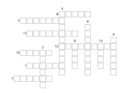 Gateway B1+, Unit 2 Travelling by train crossword 