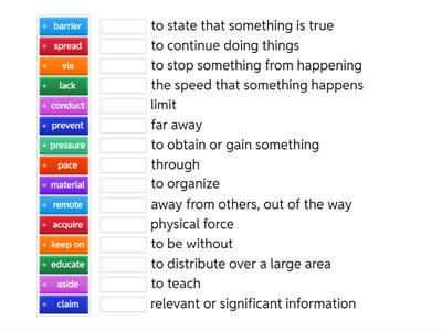 preparing for bagrut vocabulary 4