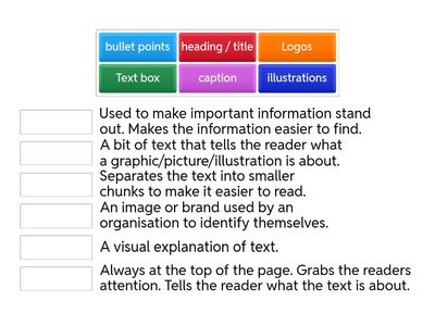 CAL FS Presentational/organisational  features