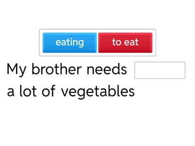 verb + to + infinitive