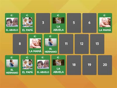 FIRST GRADE - MATCHING PAIRS 