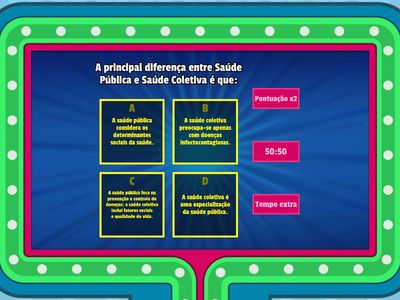 Estudo dirigido - Saúde coletiva
