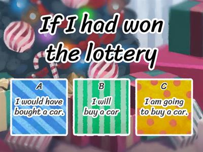 Third conditional quiz