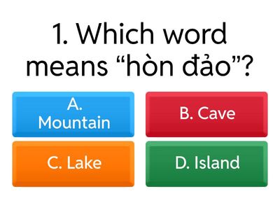 UNIT 5:  NATURAL WONDERS OF VIET NAM