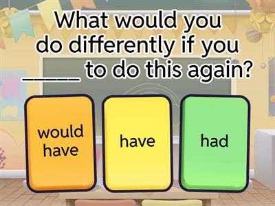 Conditionals 0, 1st, 2nd, 3rd