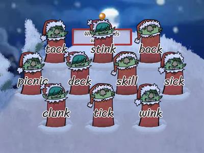 Whack Words with -ck